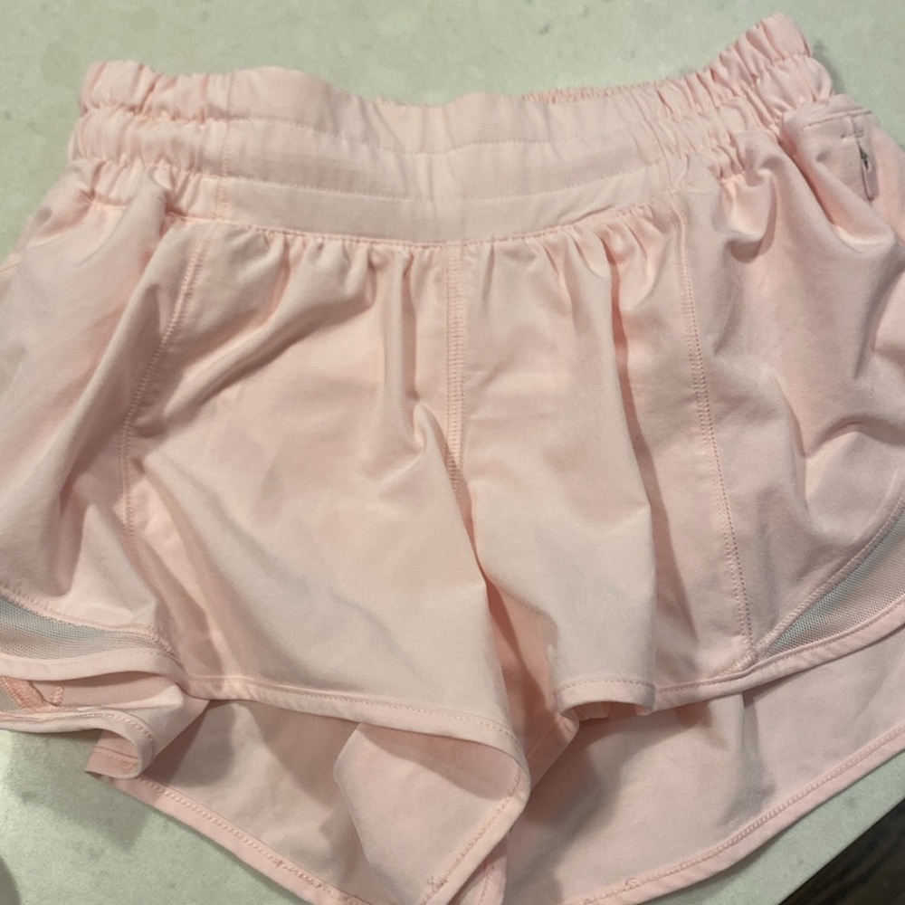 Lululemon Soft Pink Activewear Shorts - Picture 5 of 5